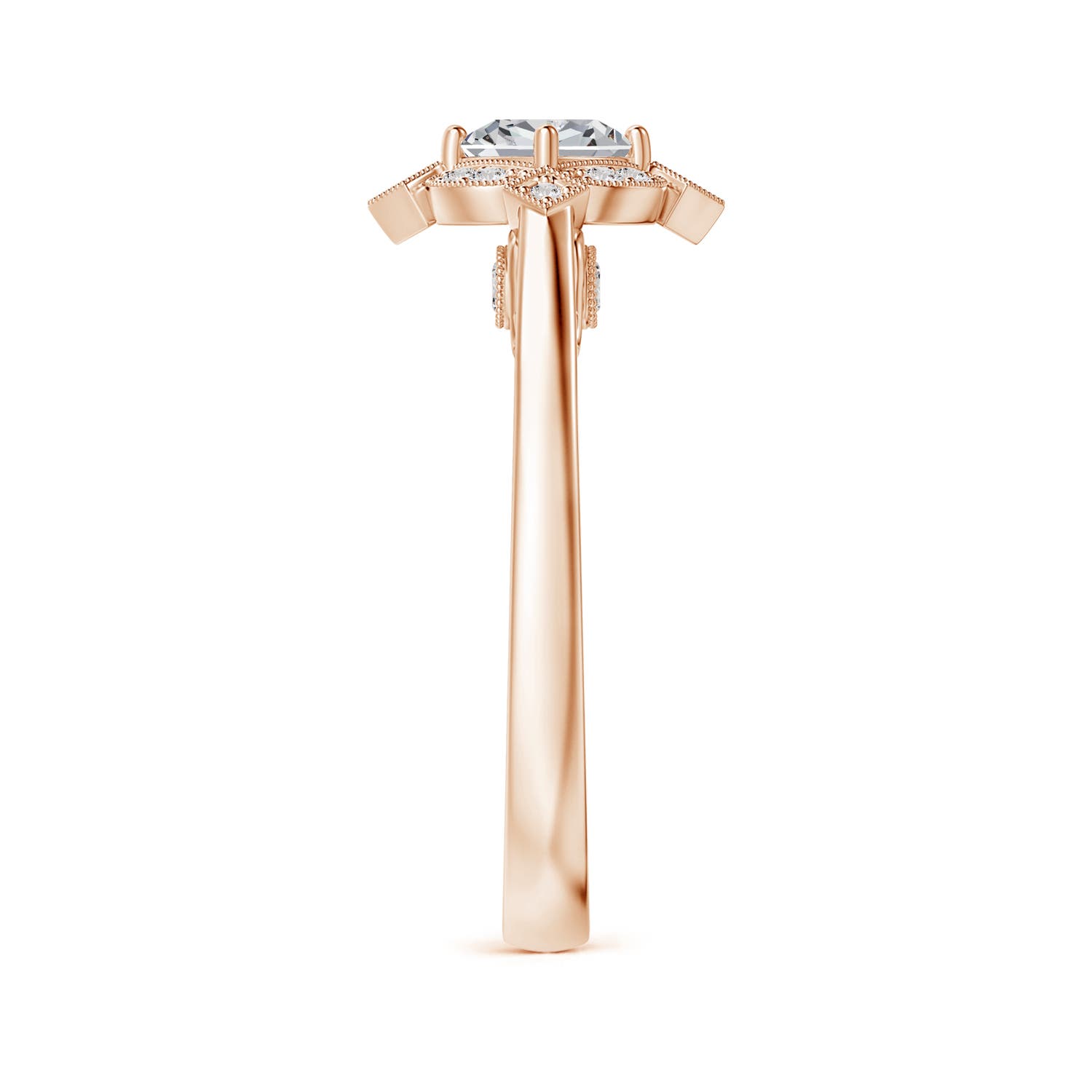 I-J, I1-I2 / 0.51 CT / 14 KT Rose Gold