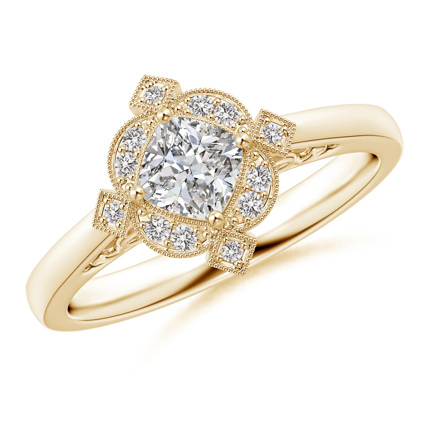 I-J, I1-I2 / 0.51 CT / 14 KT Yellow Gold