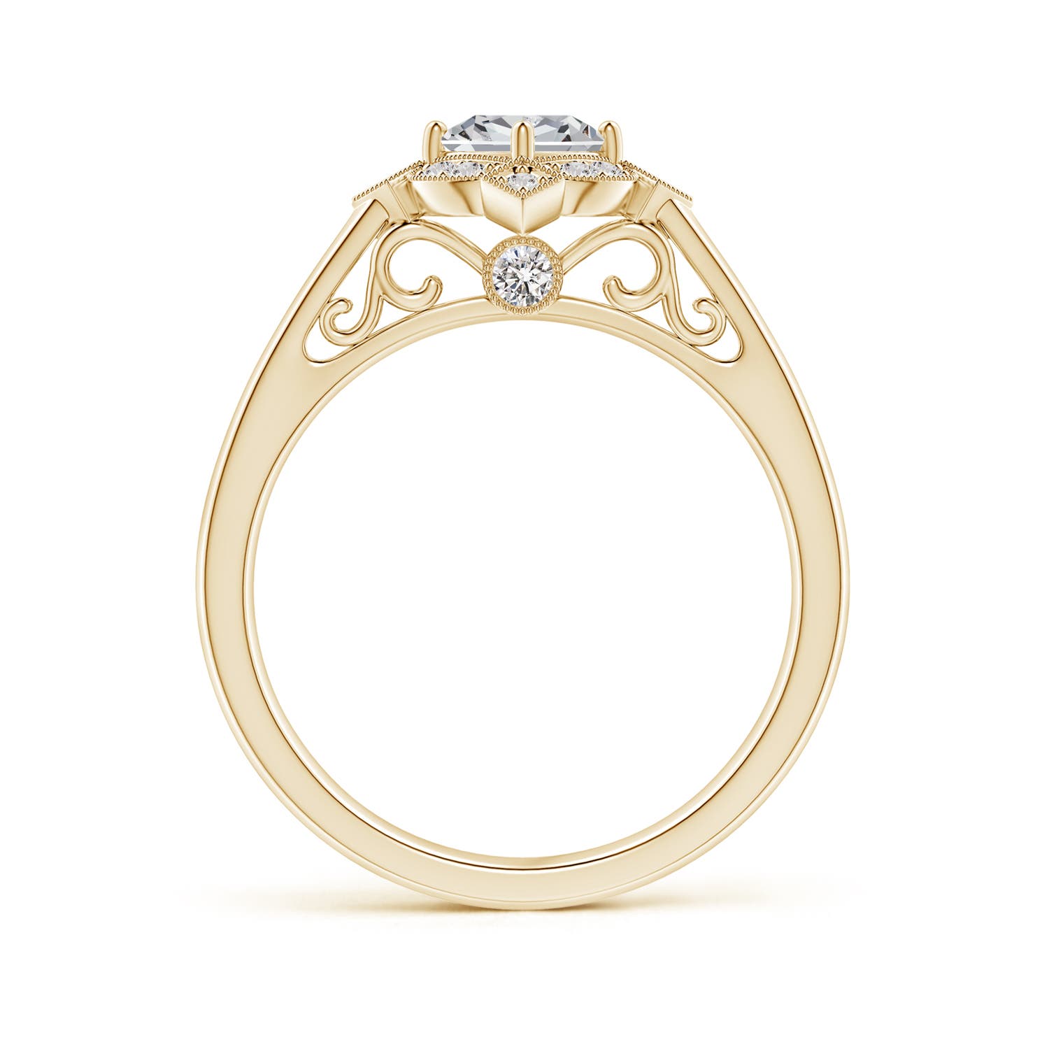 I-J, I1-I2 / 0.51 CT / 14 KT Yellow Gold