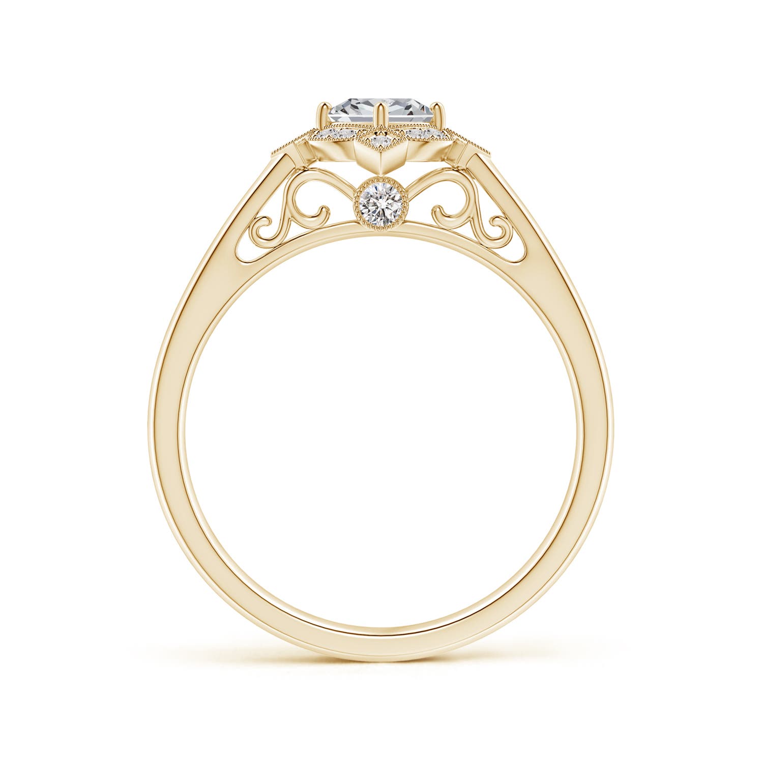 I-J, I1-I2 / 0.37 CT / 14 KT Yellow Gold