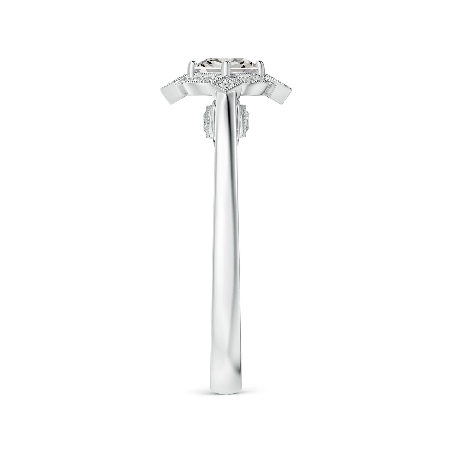 K, I3 / 0.37 CT / 14 KT White Gold