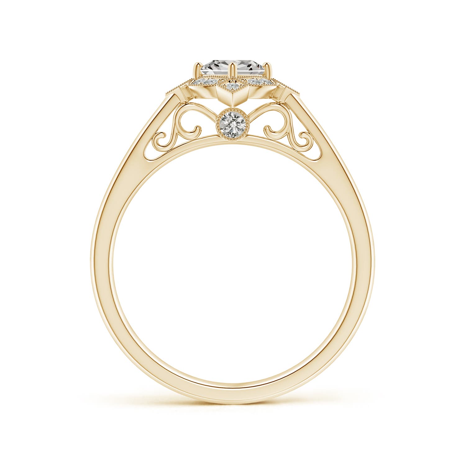 K, I3 / 0.37 CT / 14 KT Yellow Gold