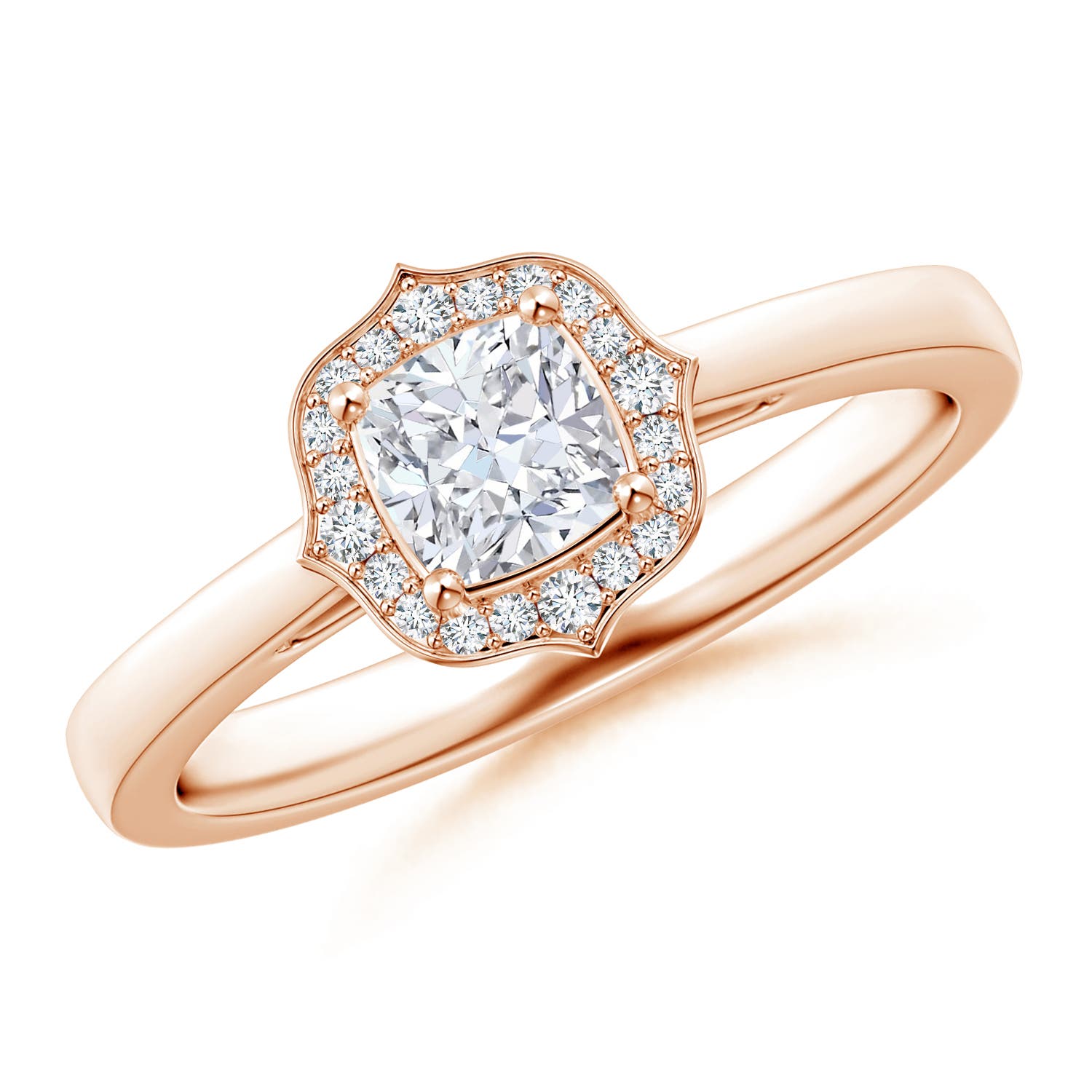 G, VS2 / 0.48 CT / 14 KT Rose Gold