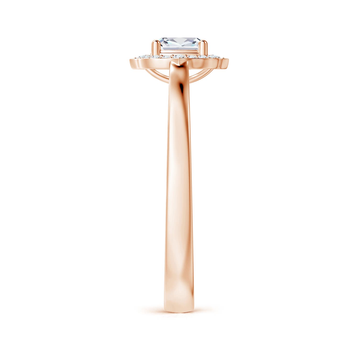 F-G, VS / 0.48 CT / 14 KT Rose Gold