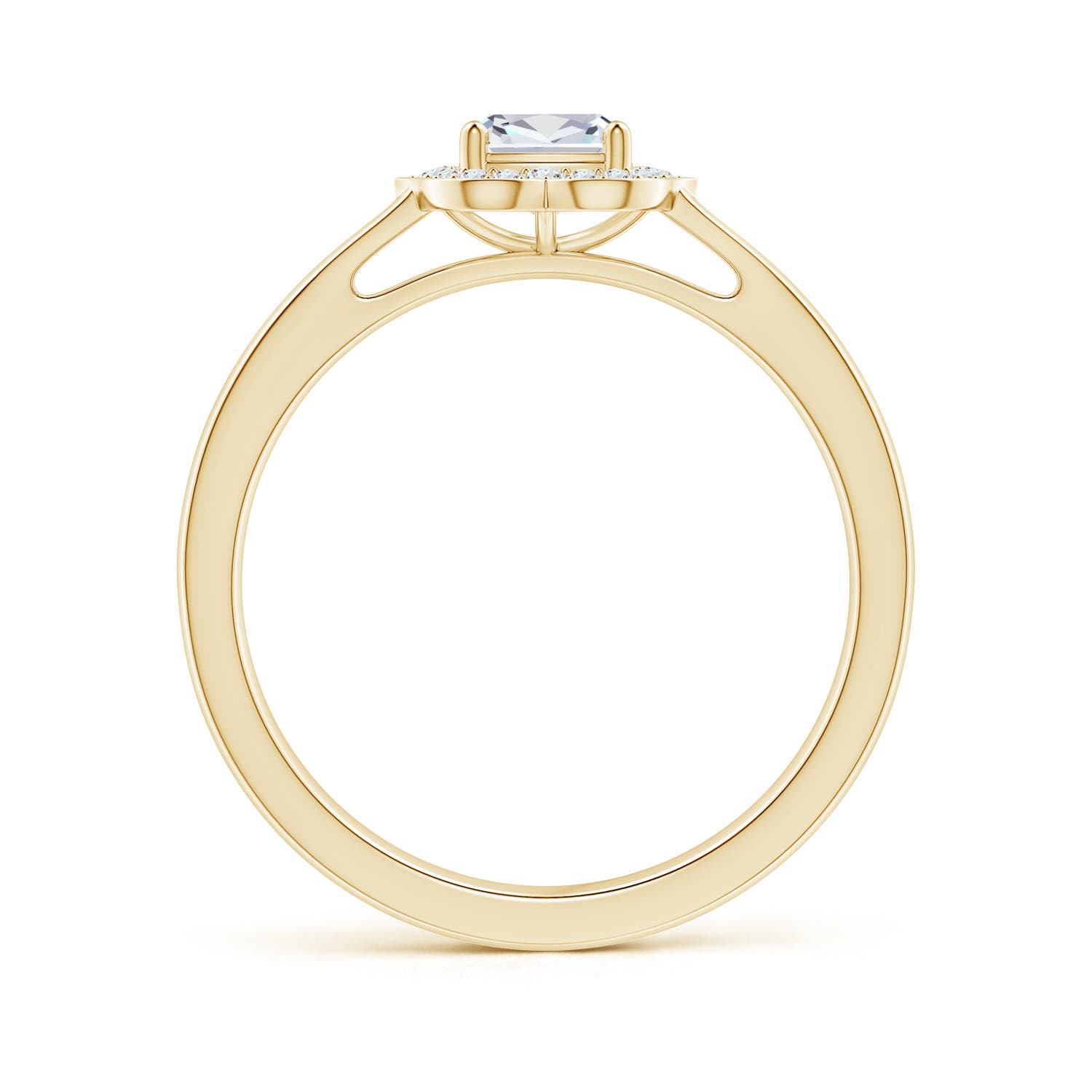 F-G, VS / 0.48 CT / 14 KT Yellow Gold