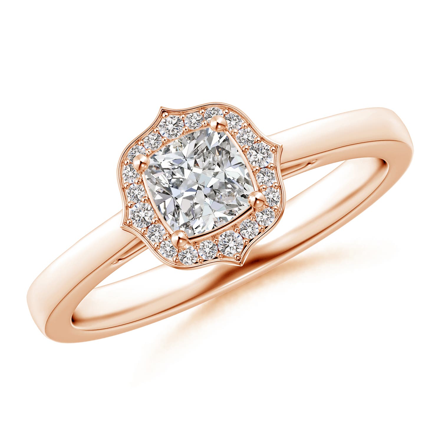 I-J, I1-I2 / 0.48 CT / 14 KT Rose Gold