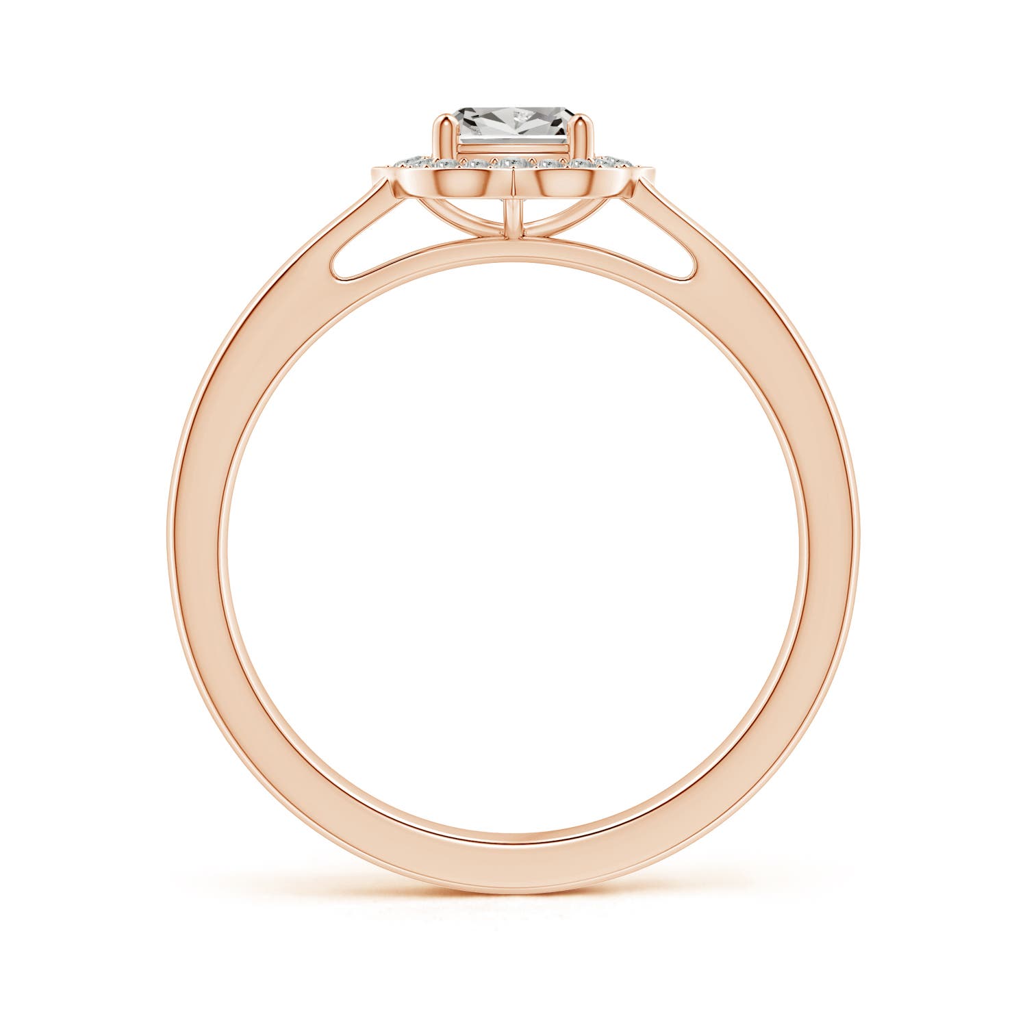 K, I3 / 0.48 CT / 14 KT Rose Gold