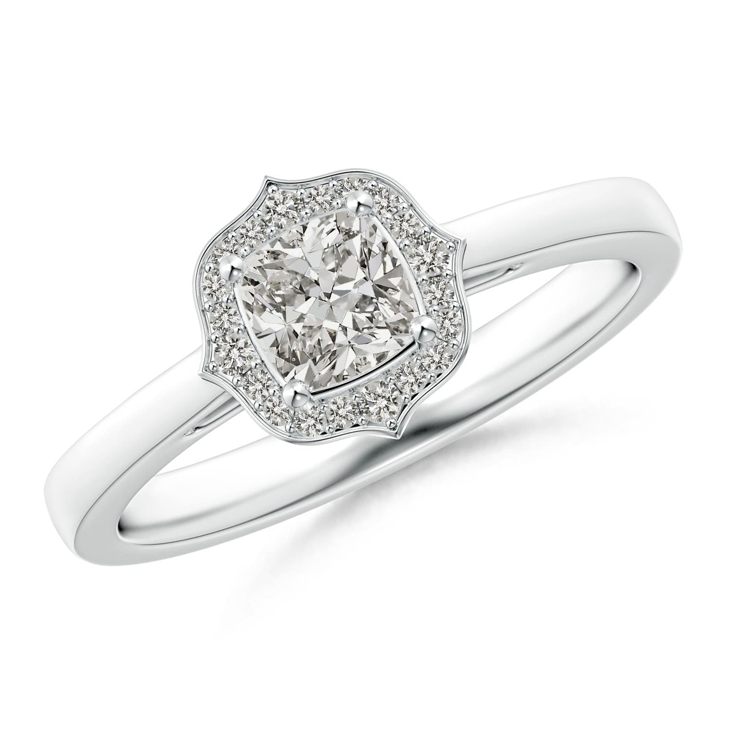 K, I3 / 0.48 CT / 14 KT White Gold