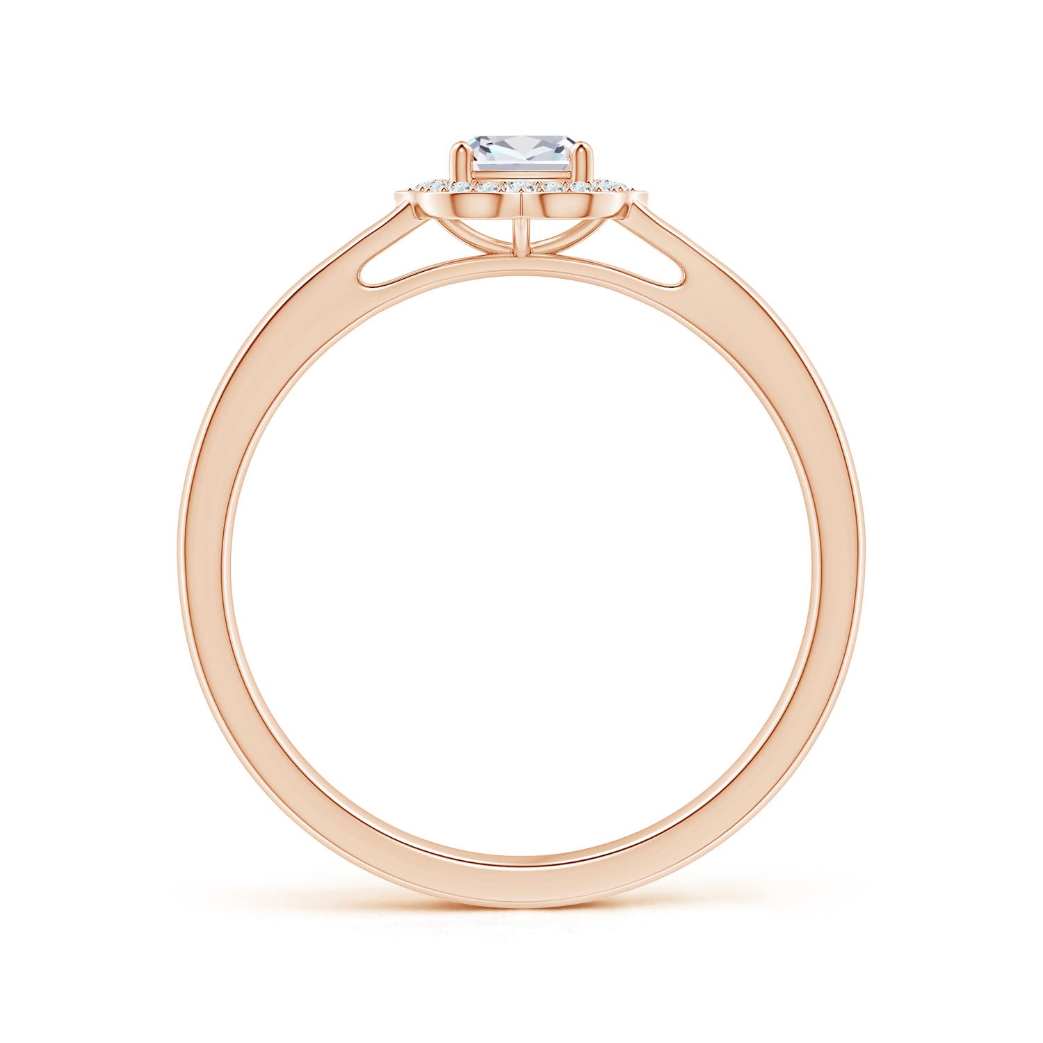 G, VS2 / 0.34 CT / 14 KT Rose Gold