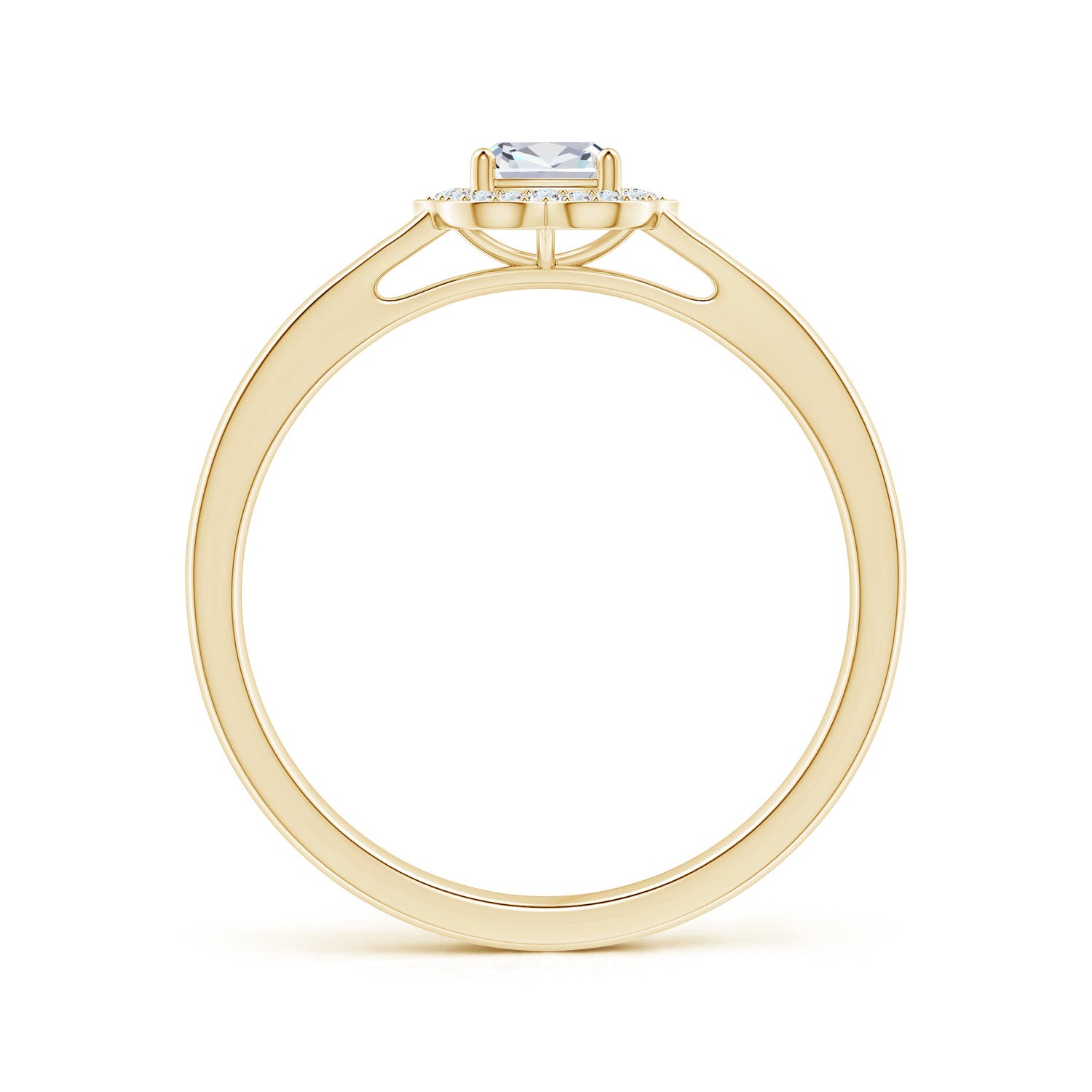 F-G, VS / 0.35 CT / 14 KT Yellow Gold