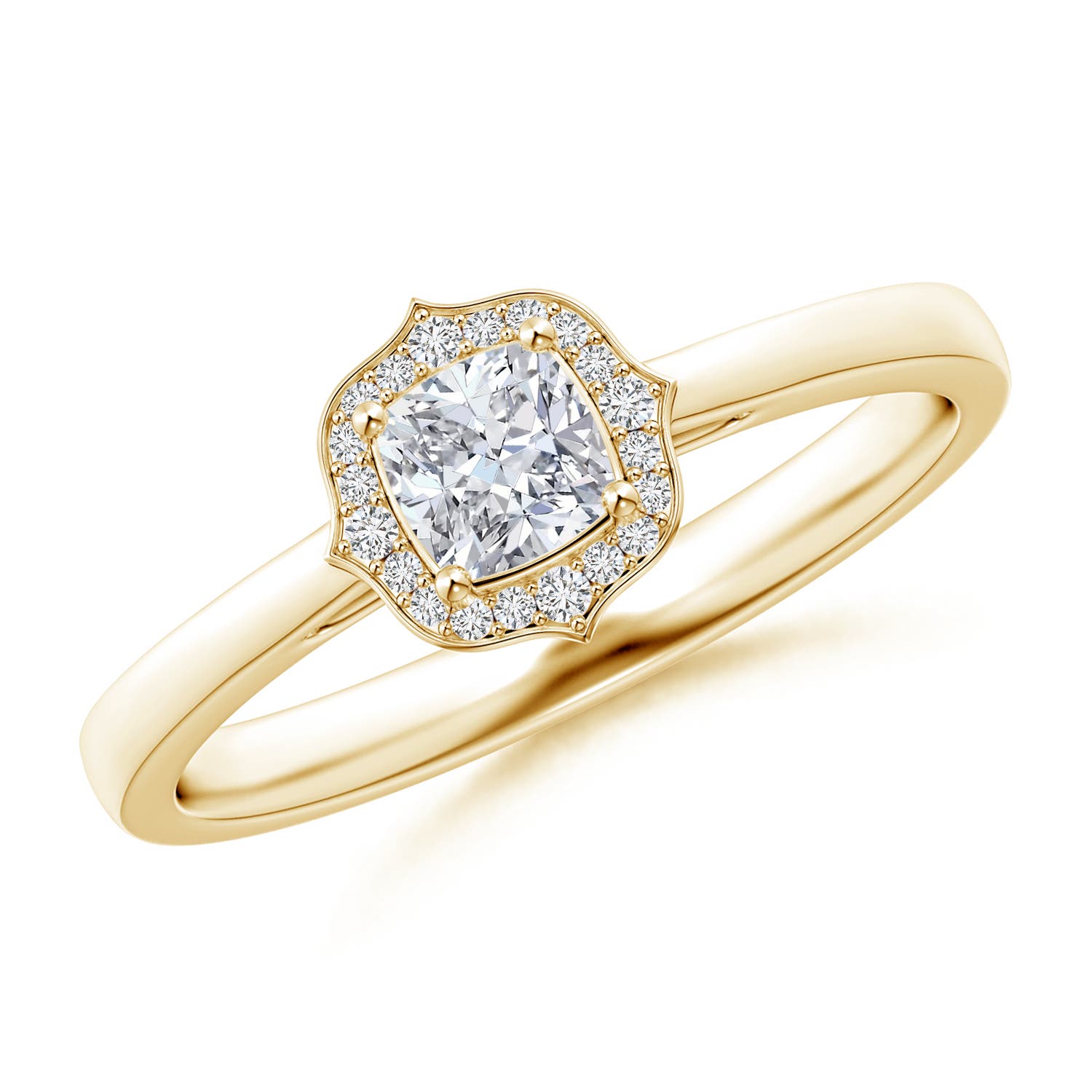 H, SI2 / 0.34 CT / 14 KT Yellow Gold