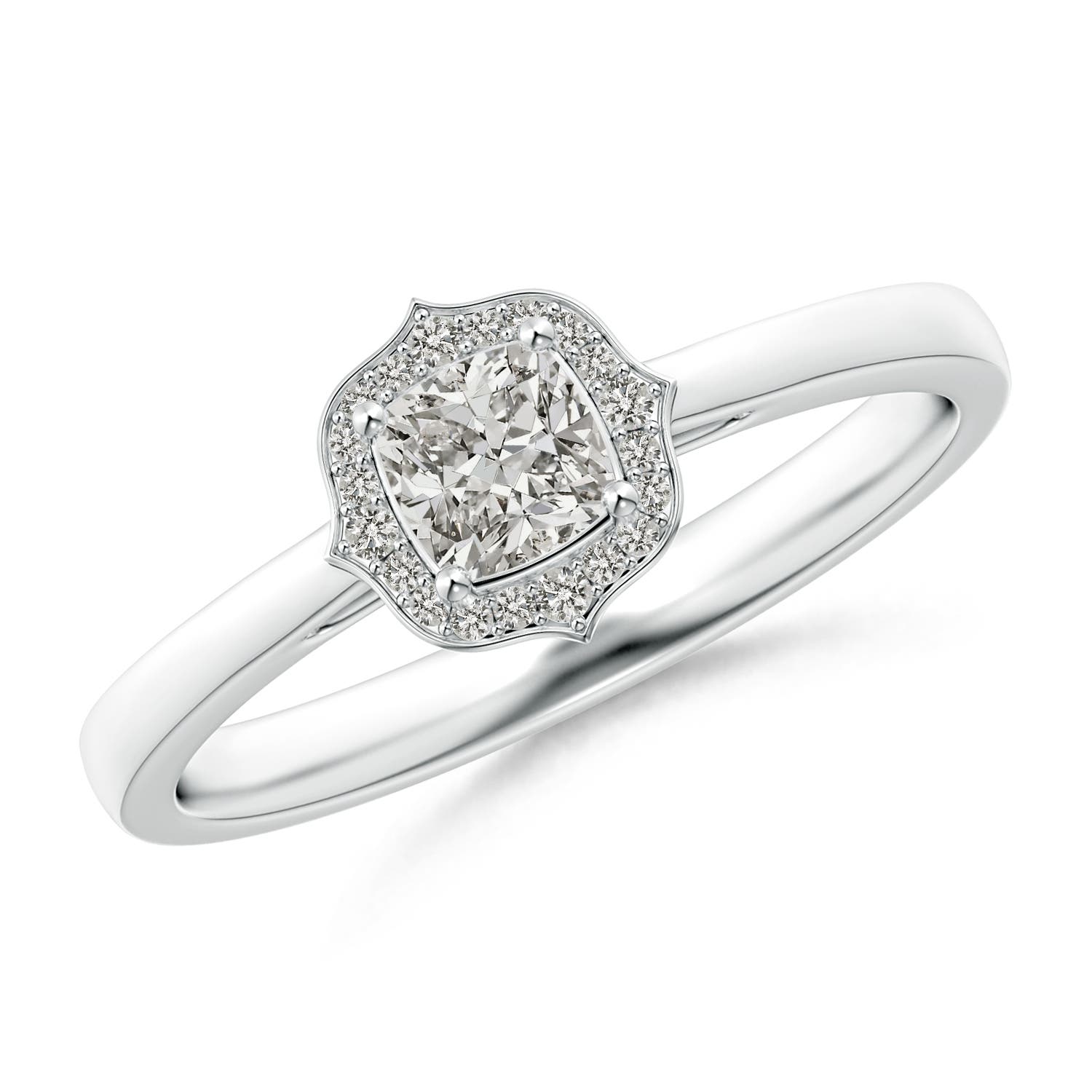 K, I3 / 0.34 CT / 14 KT White Gold