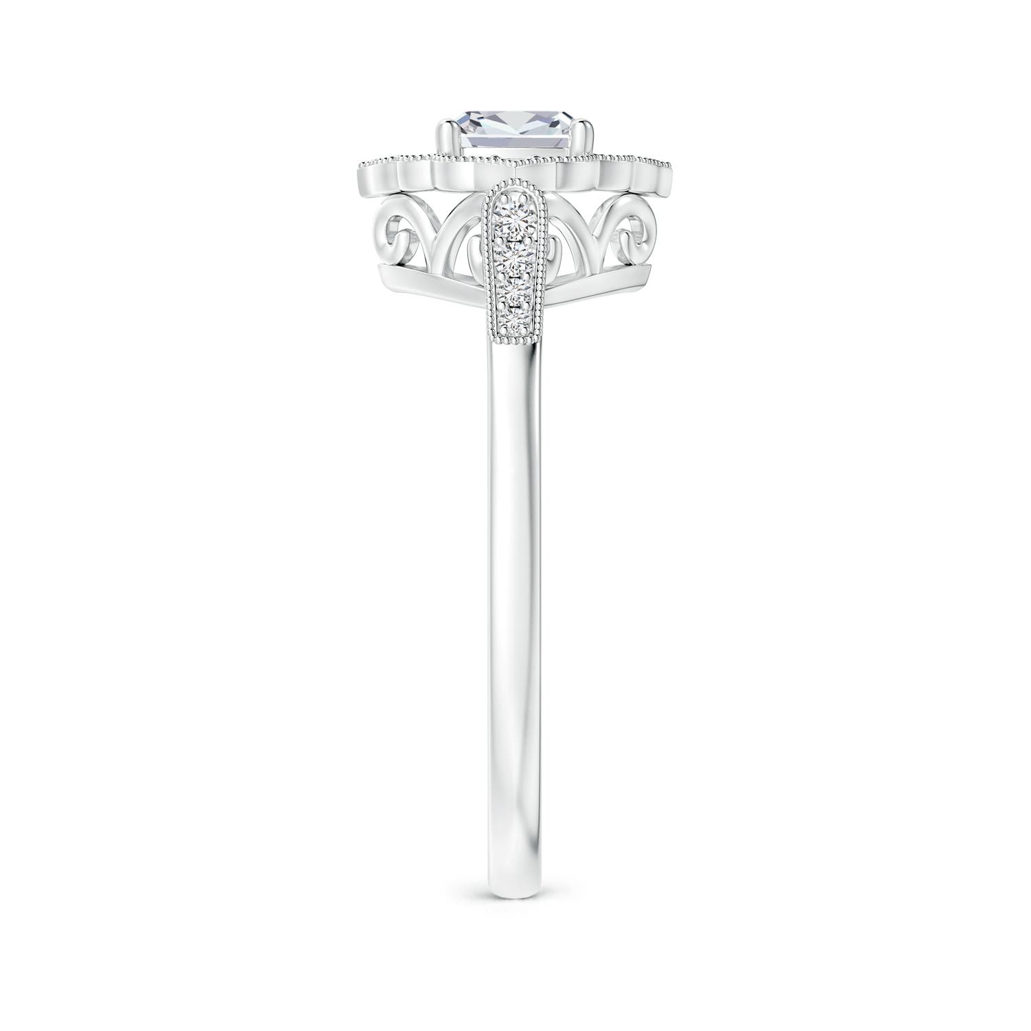 H, SI2 / 0.5 CT / 14 KT White Gold