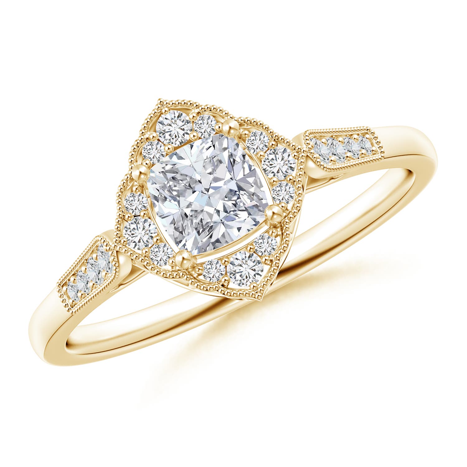 H, SI2 / 0.5 CT / 14 KT Yellow Gold