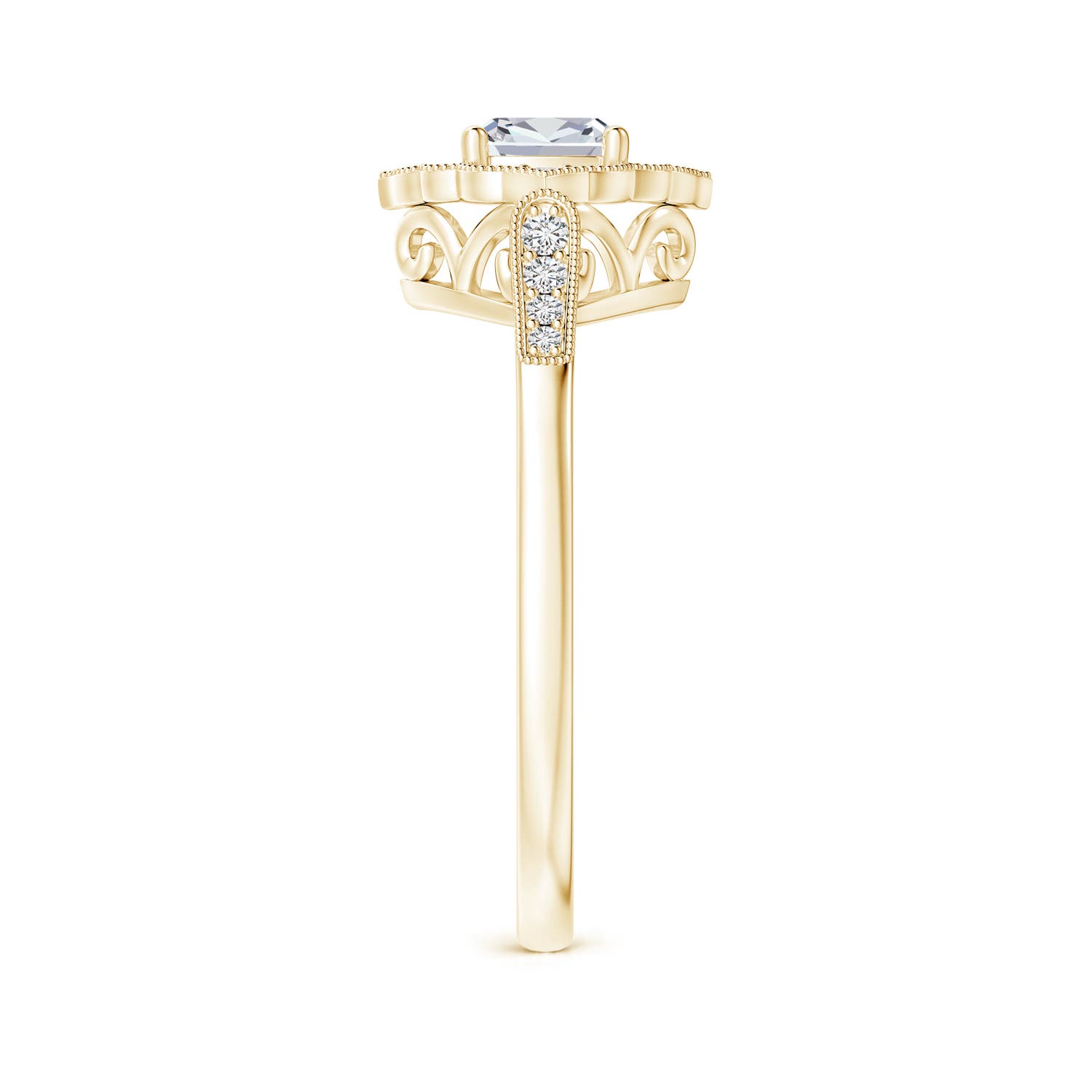 H, SI2 / 0.5 CT / 14 KT Yellow Gold