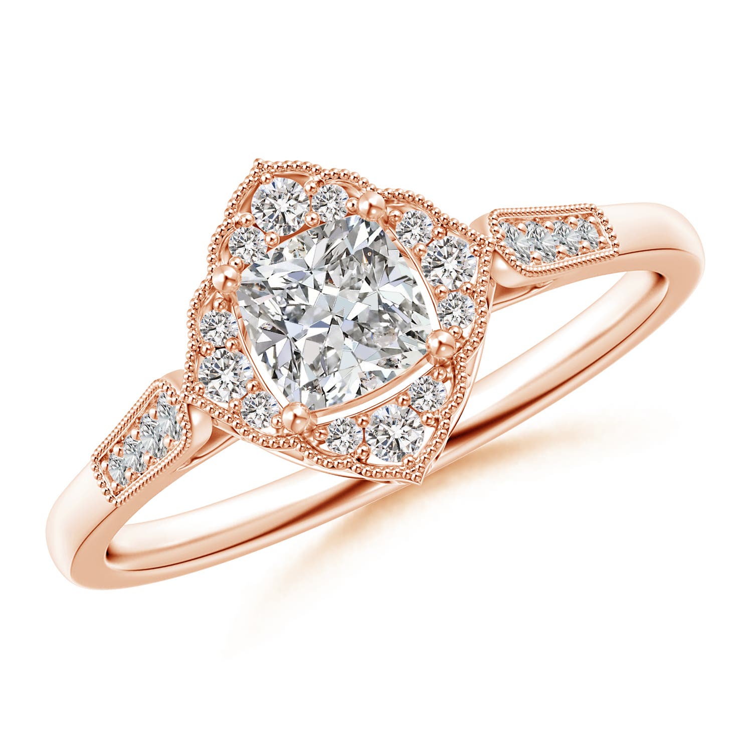 I-J, I1-I2 / 0.5 CT / 14 KT Rose Gold