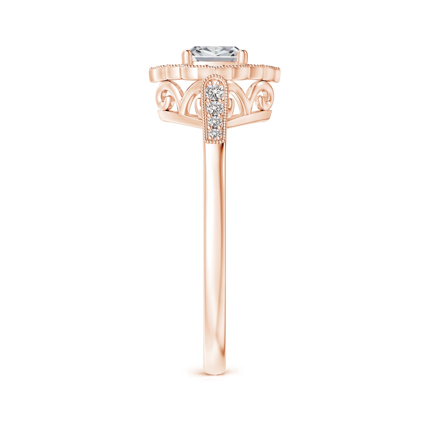 I-J, I1-I2 / 0.5 CT / 14 KT Rose Gold