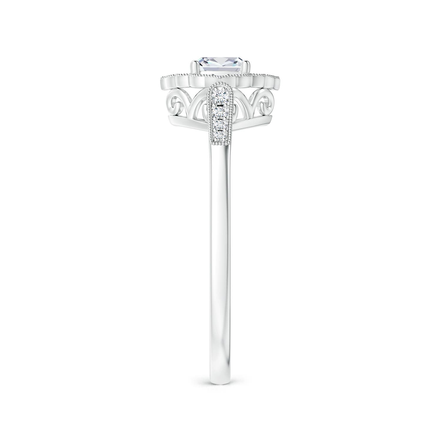 F-G, VS / 0.37 CT / 14 KT White Gold