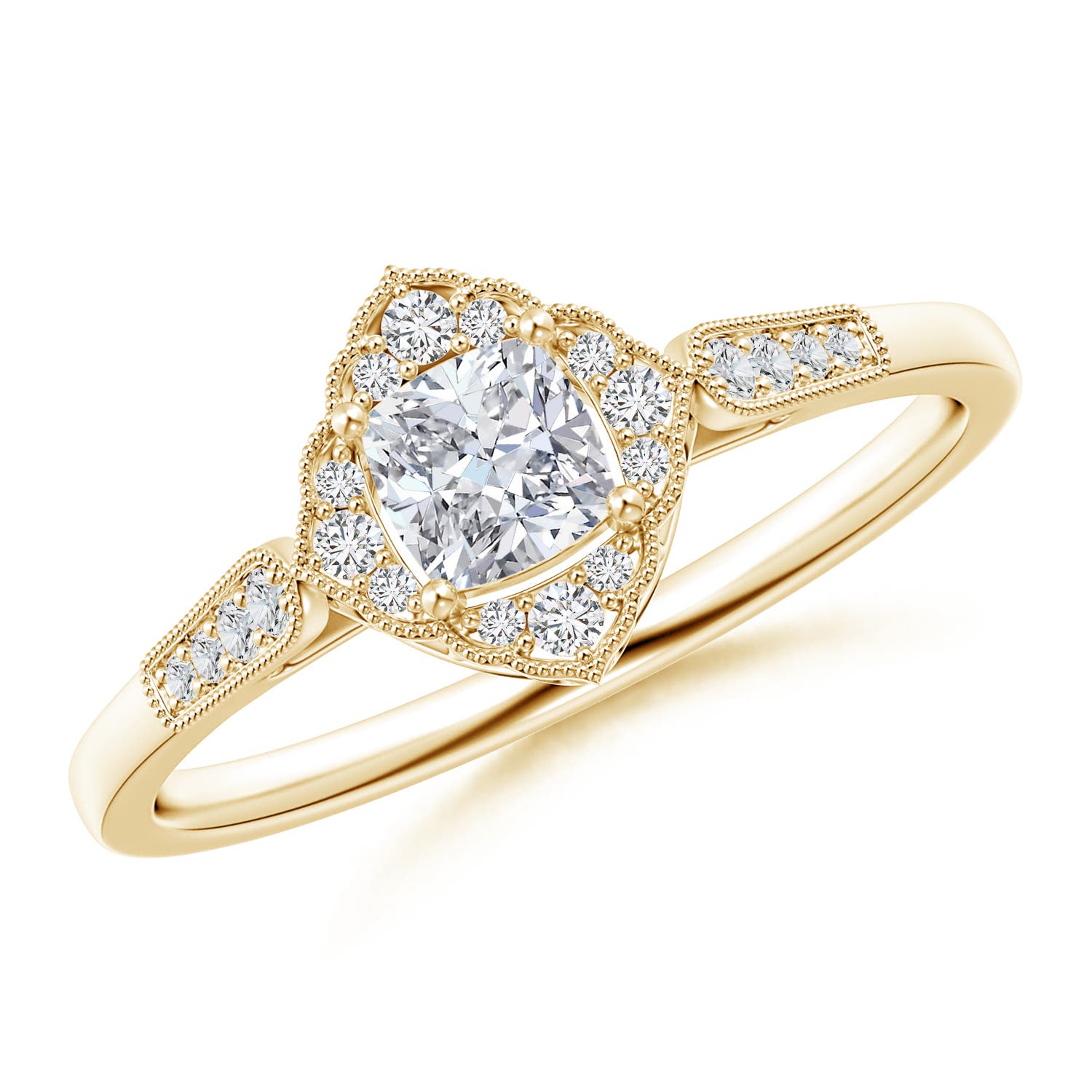 H, SI2 / 0.36 CT / 14 KT Yellow Gold