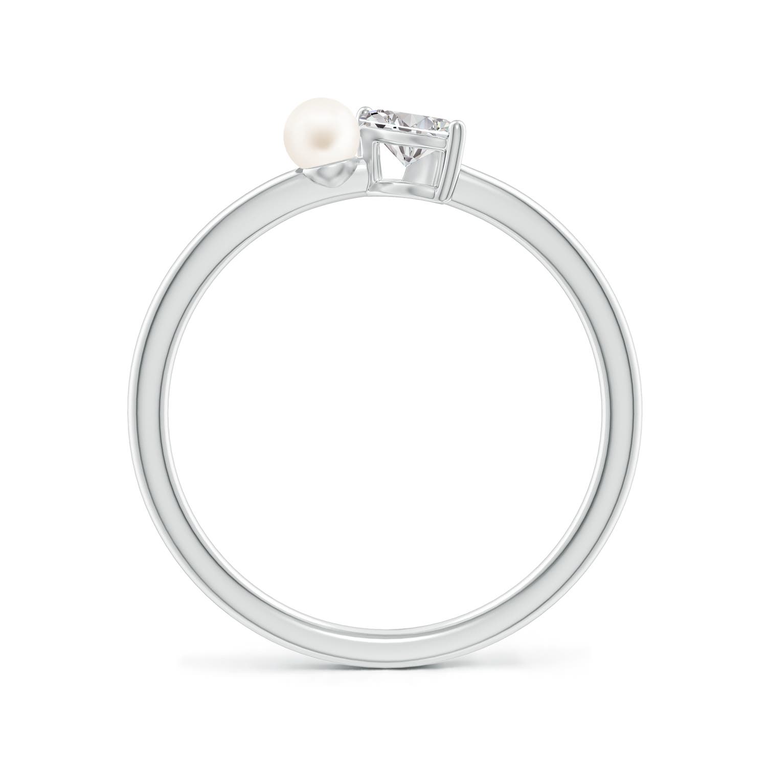 AA / 0.5 CT / 14 KT White Gold