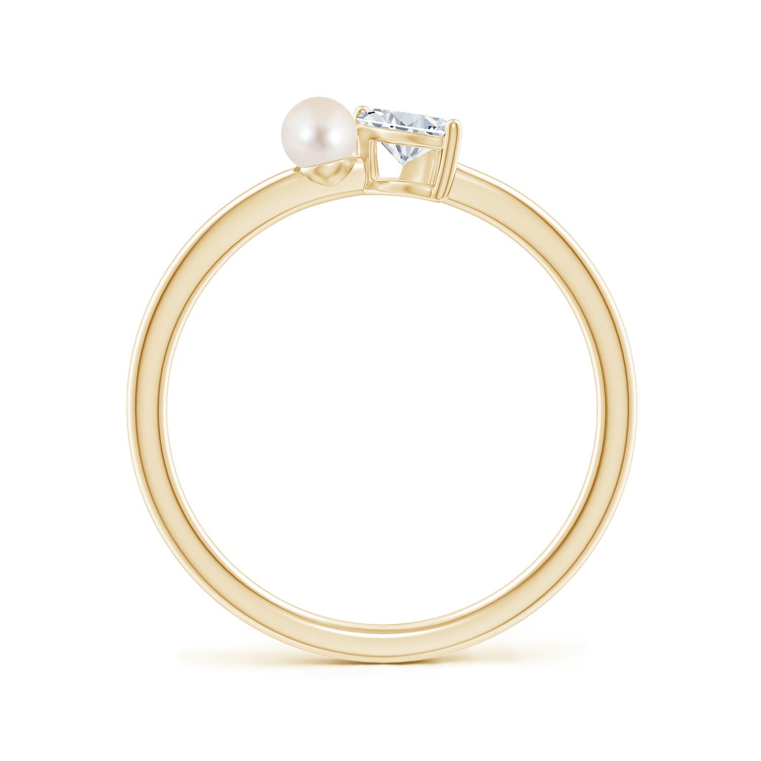 AAAA / 0.5 CT / 14 KT Yellow Gold