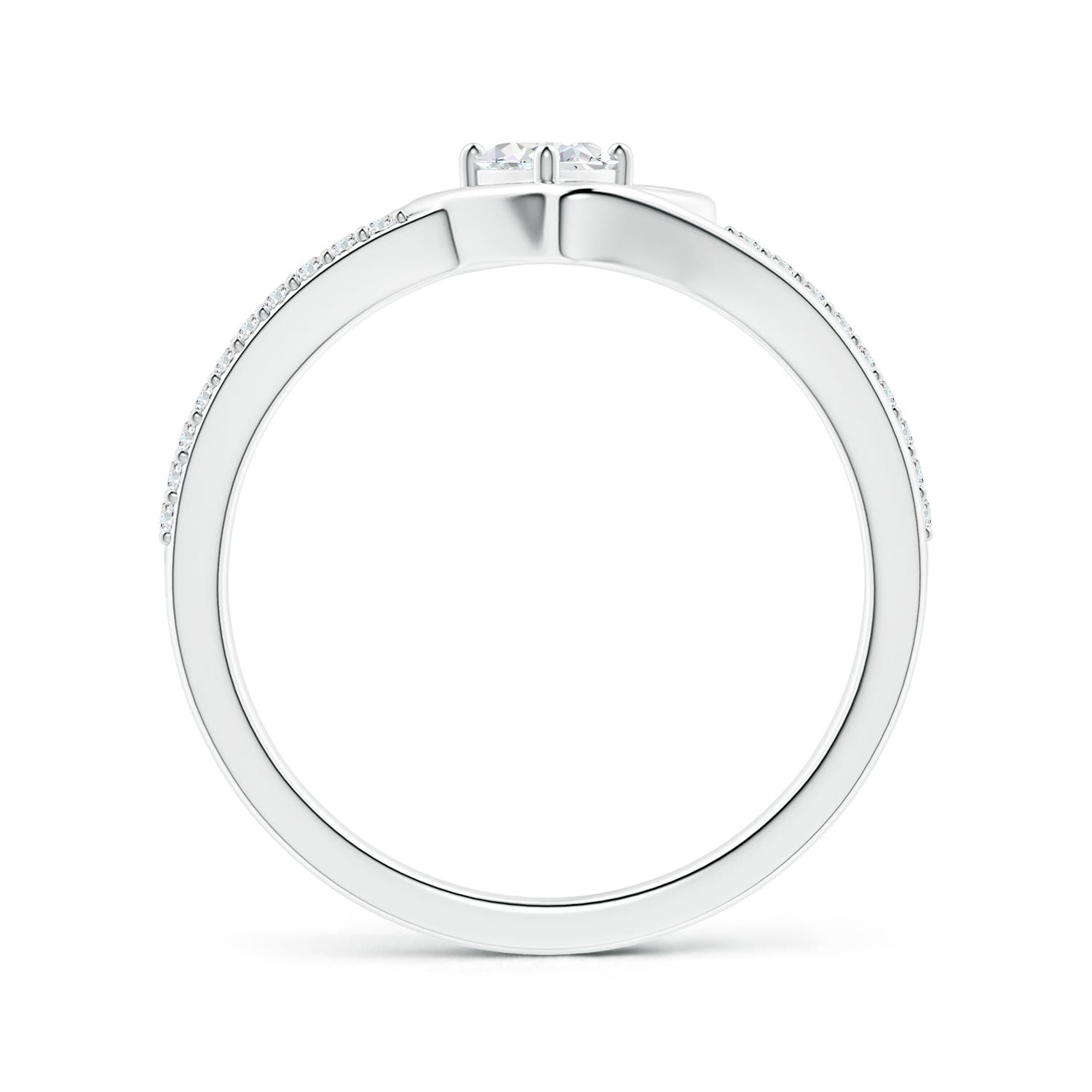 G, VS2 / 0.32 CT / 14 KT White Gold