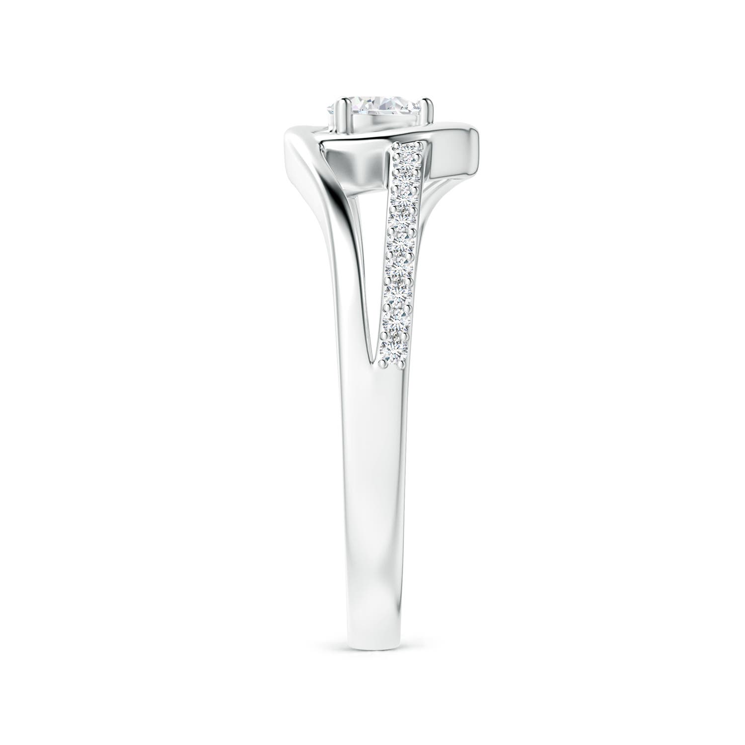 G, VS2 / 0.32 CT / 14 KT White Gold