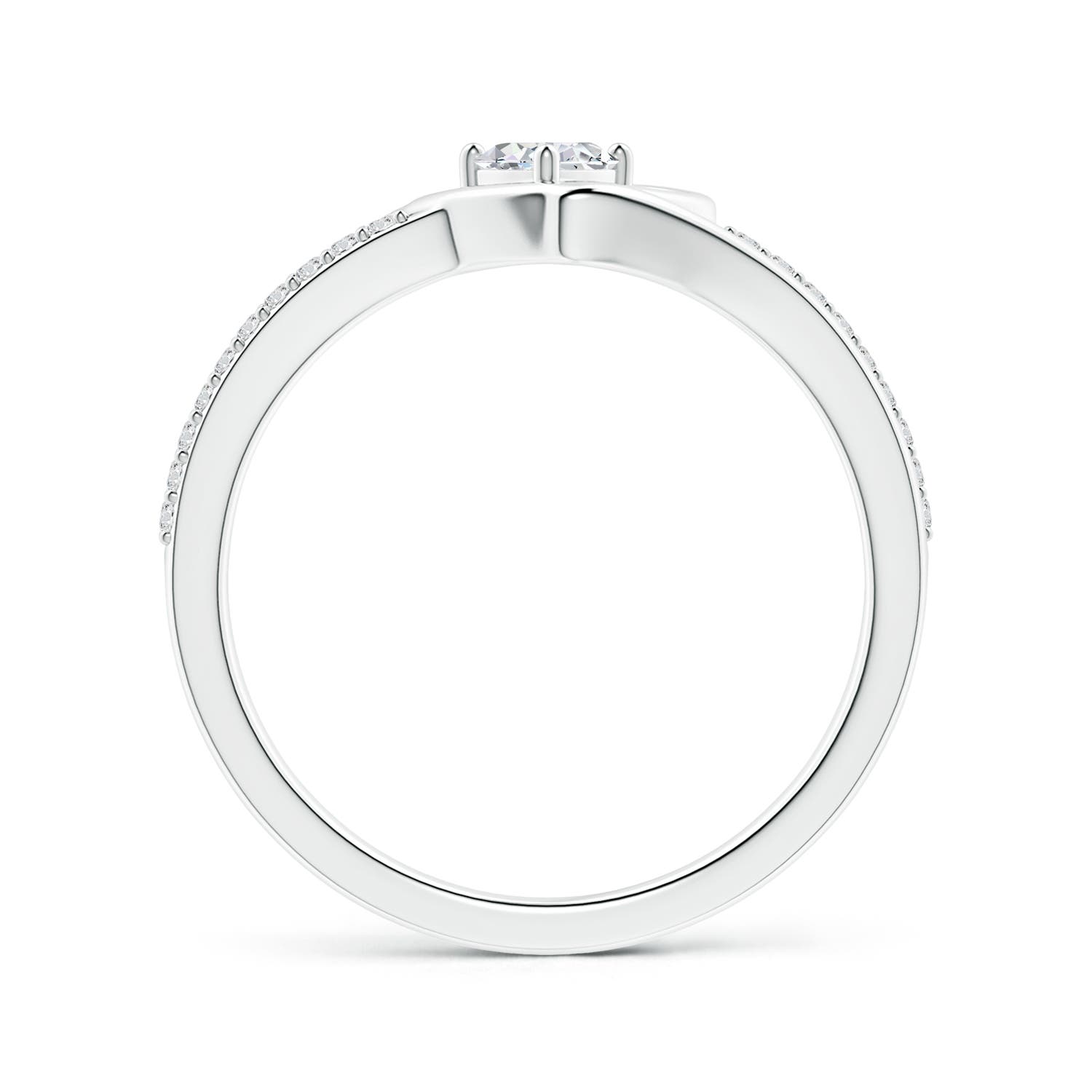 H, SI2 / 0.32 CT / 14 KT White Gold