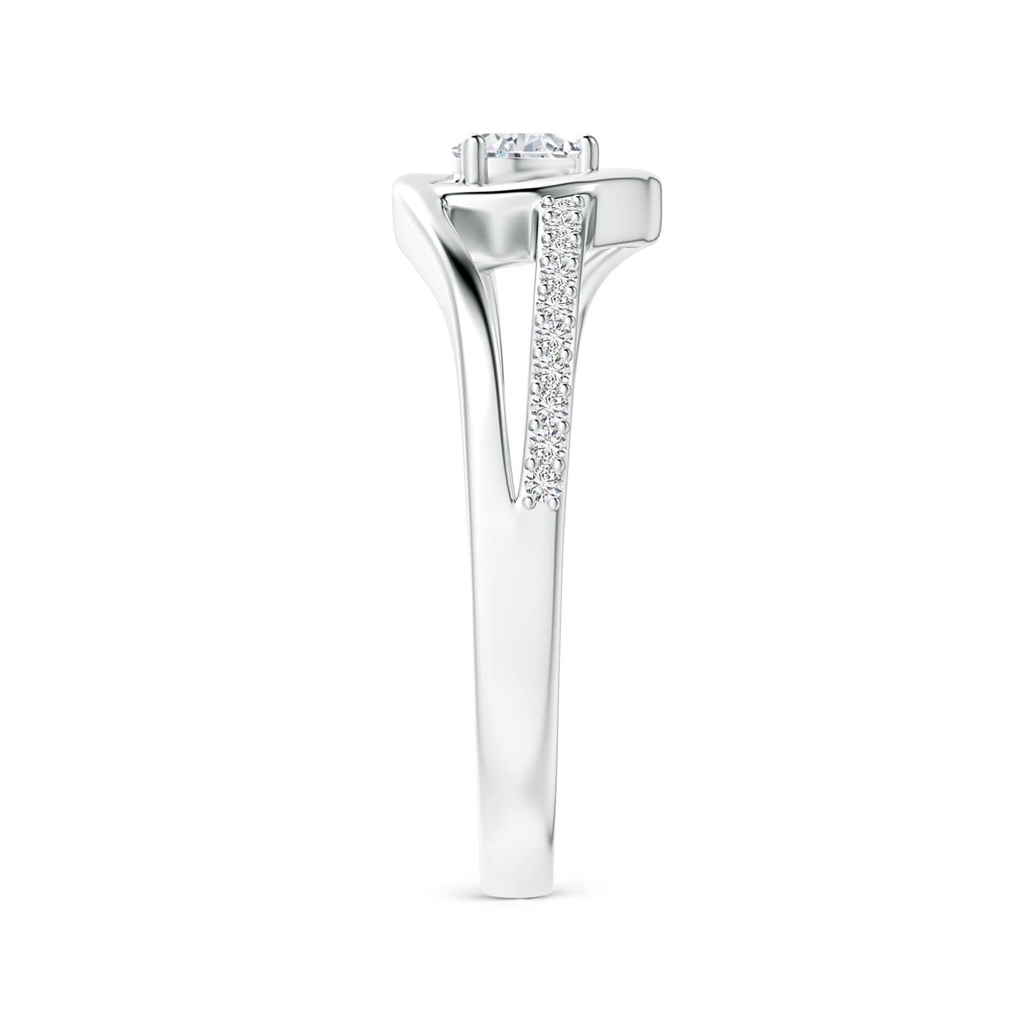 H, SI2 / 0.32 CT / 14 KT White Gold