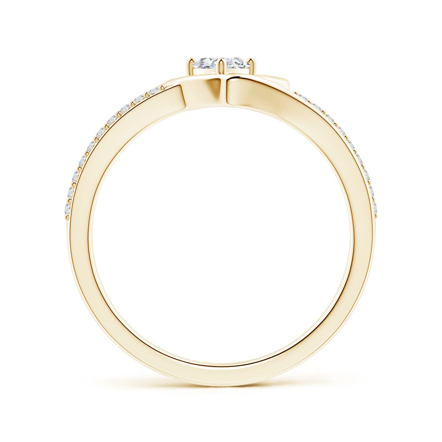 H, SI2 / 0.32 CT / 14 KT Yellow Gold