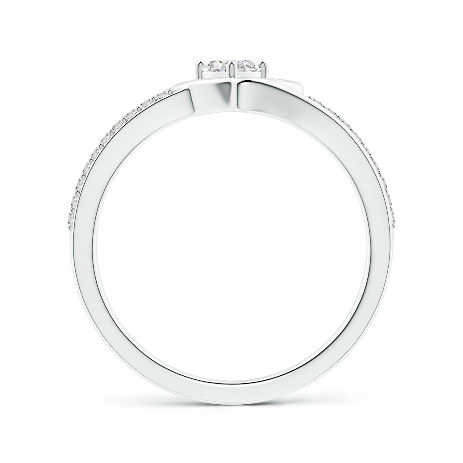 I-J, I1-I2 / 0.32 CT / 14 KT White Gold