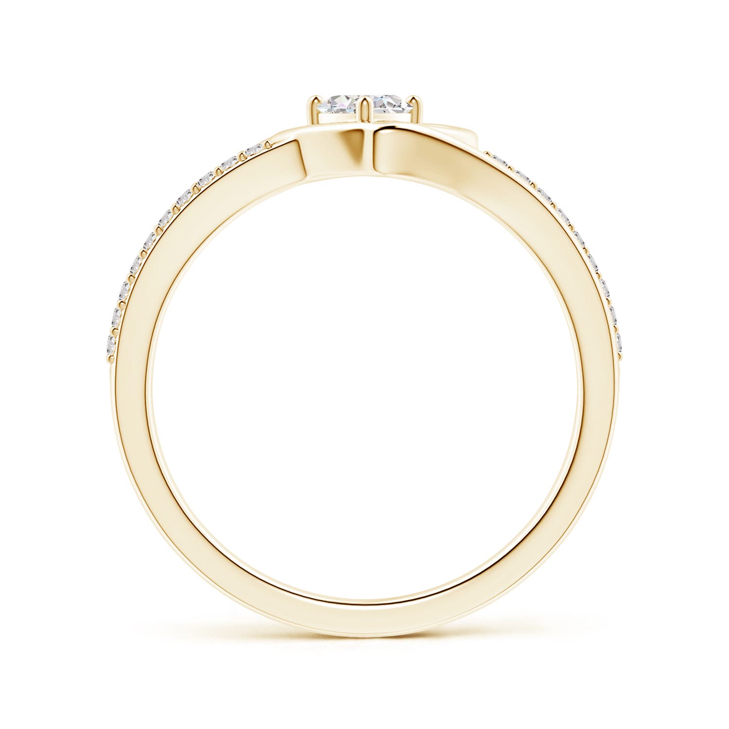 I-J, I1-I2 / 0.32 CT / 14 KT Yellow Gold