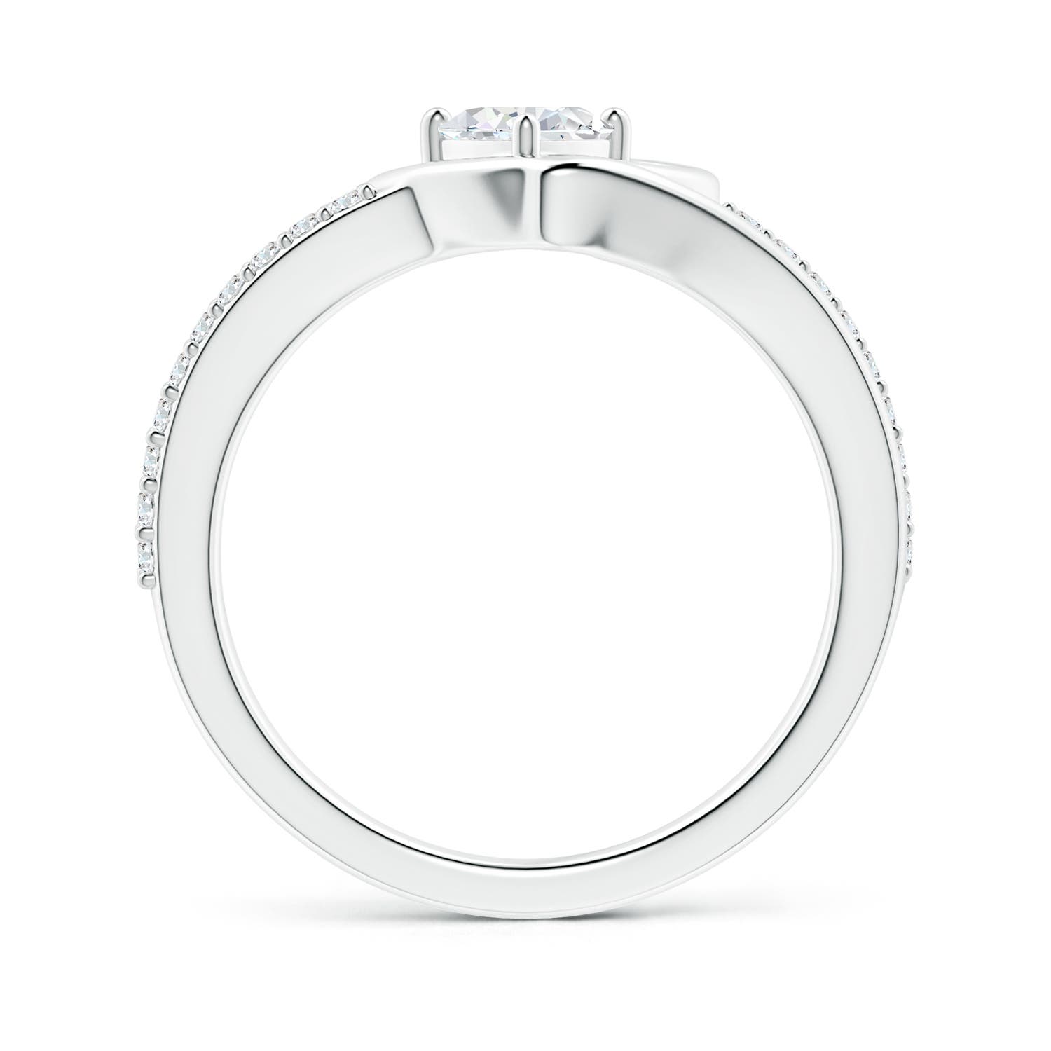 G, VS2 / 0.61 CT / 14 KT White Gold