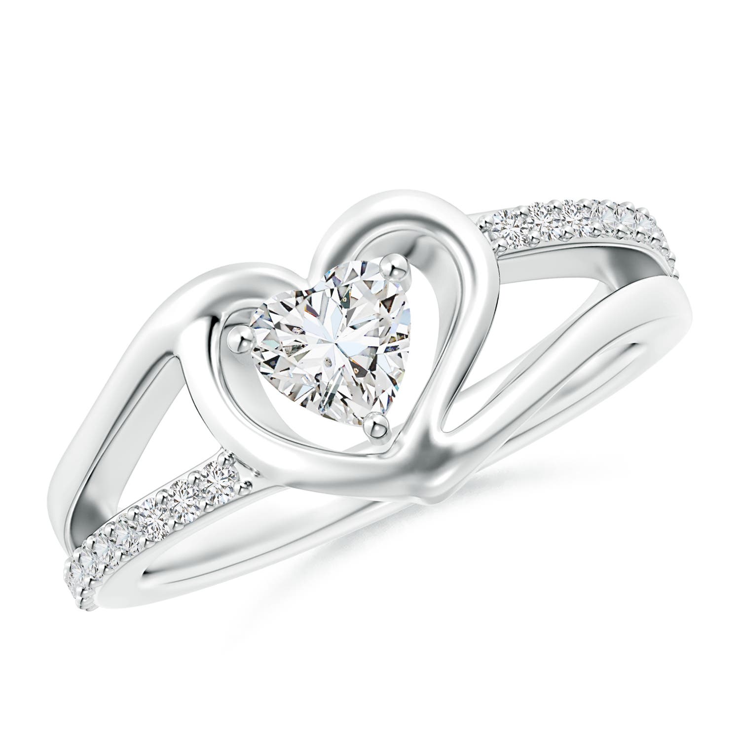 H, SI2 / 0.61 CT / 14 KT White Gold