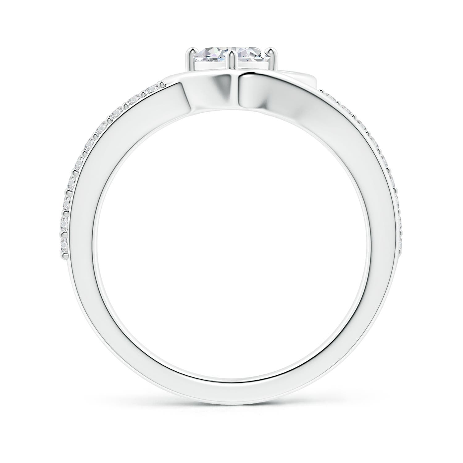 H, SI2 / 0.61 CT / 14 KT White Gold