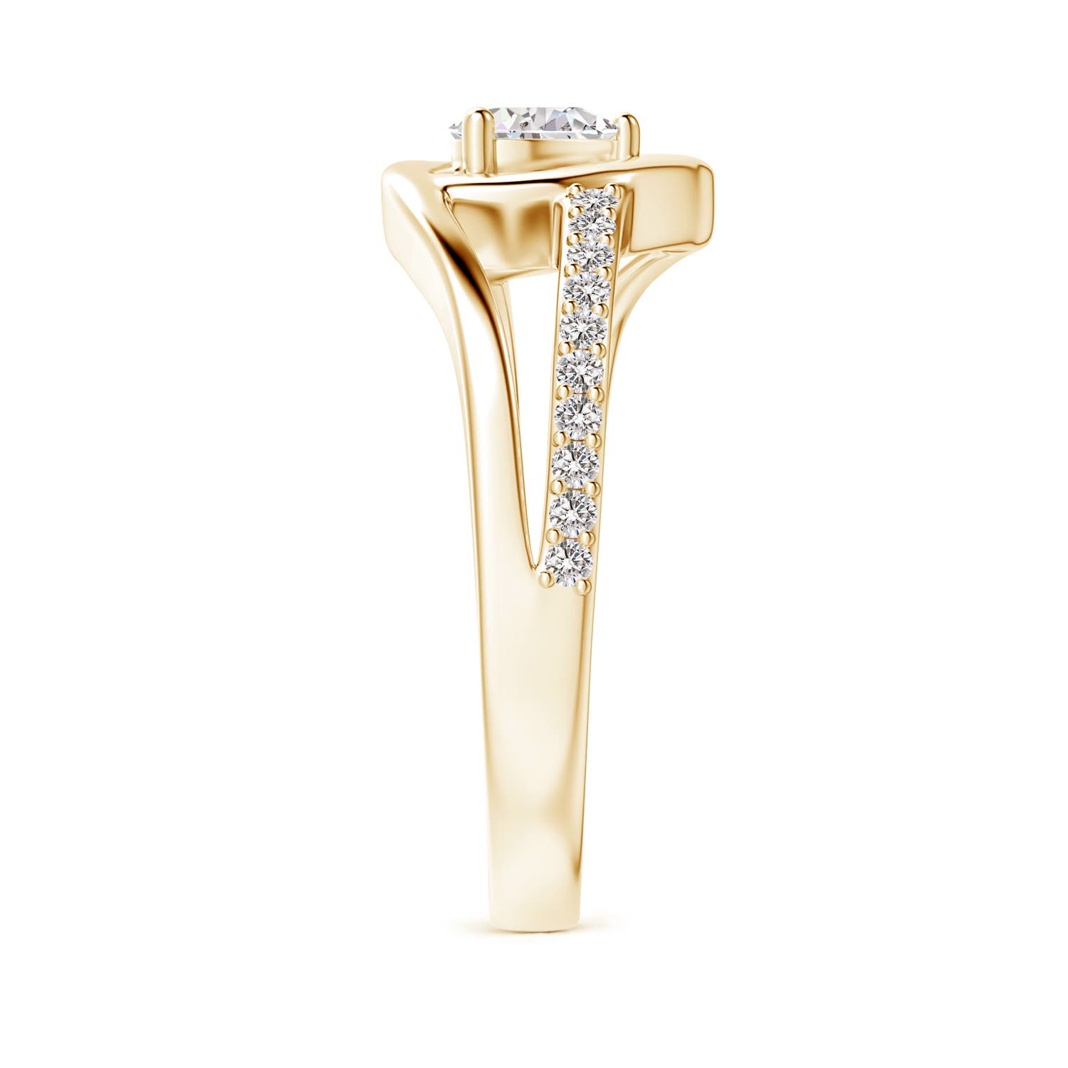 I-J, I1-I2 / 0.61 CT / 14 KT Yellow Gold