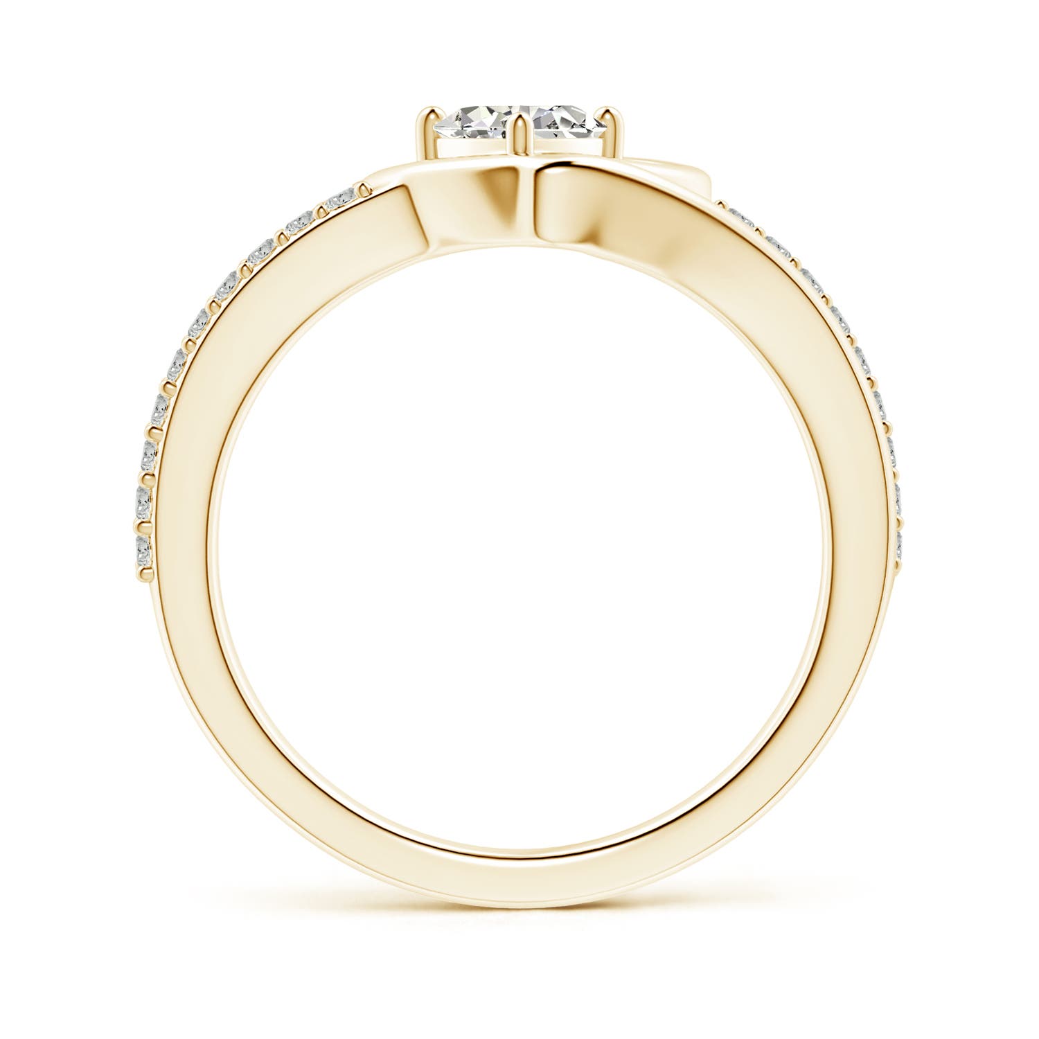 K, I3 / 0.61 CT / 14 KT Yellow Gold