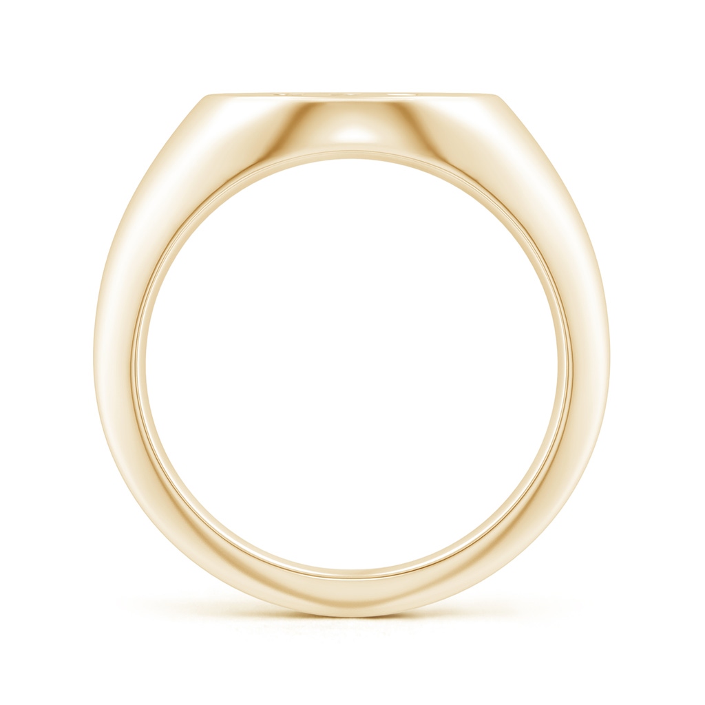 0.8mm GVS2 Diamond Scorpio Zodiac Sign Signet Ring in Yellow Gold - side_1