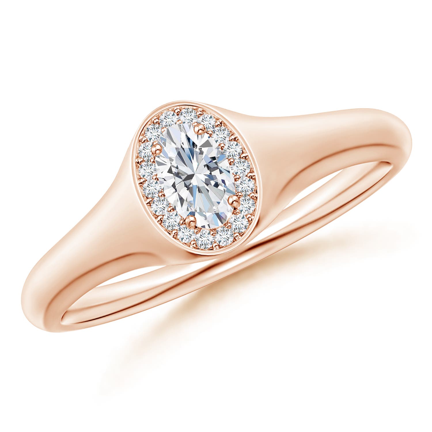 G, VS2 / 0.26 CT / 14 KT Rose Gold