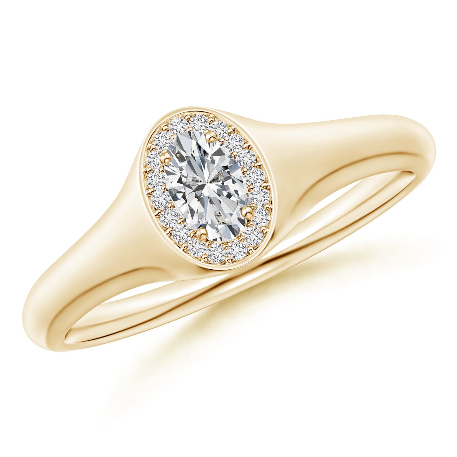 H, SI2 / 0.26 CT / 14 KT Yellow Gold