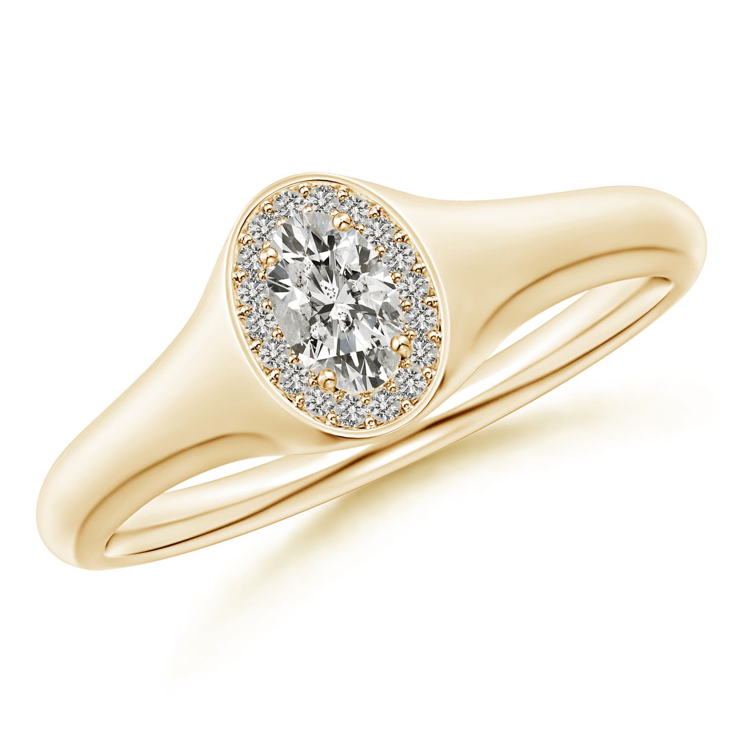 K, I3 / 0.26 CT / 14 KT Yellow Gold