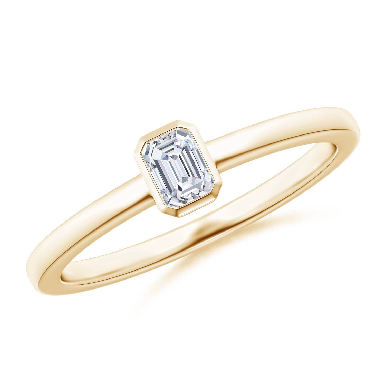 F-G, VS / 0.2 CT / 14 KT Yellow Gold