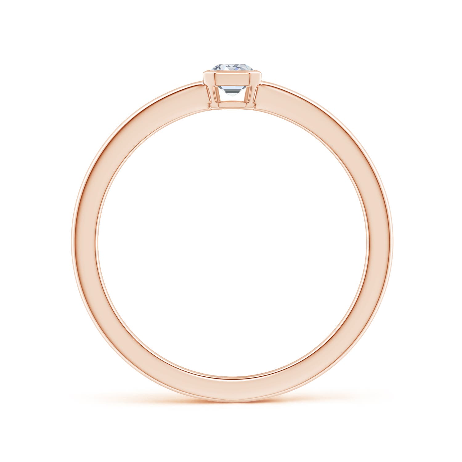 H, SI2 / 0.2 CT / 14 KT Rose Gold