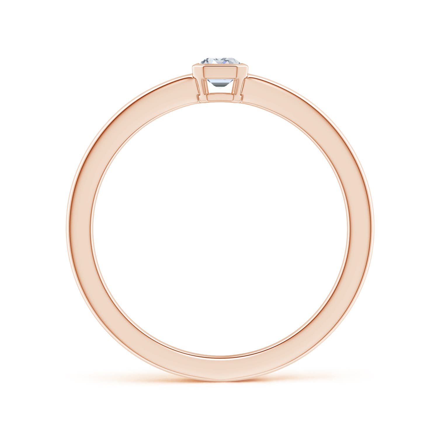 H, SI2 / 0.32 CT / 14 KT Rose Gold