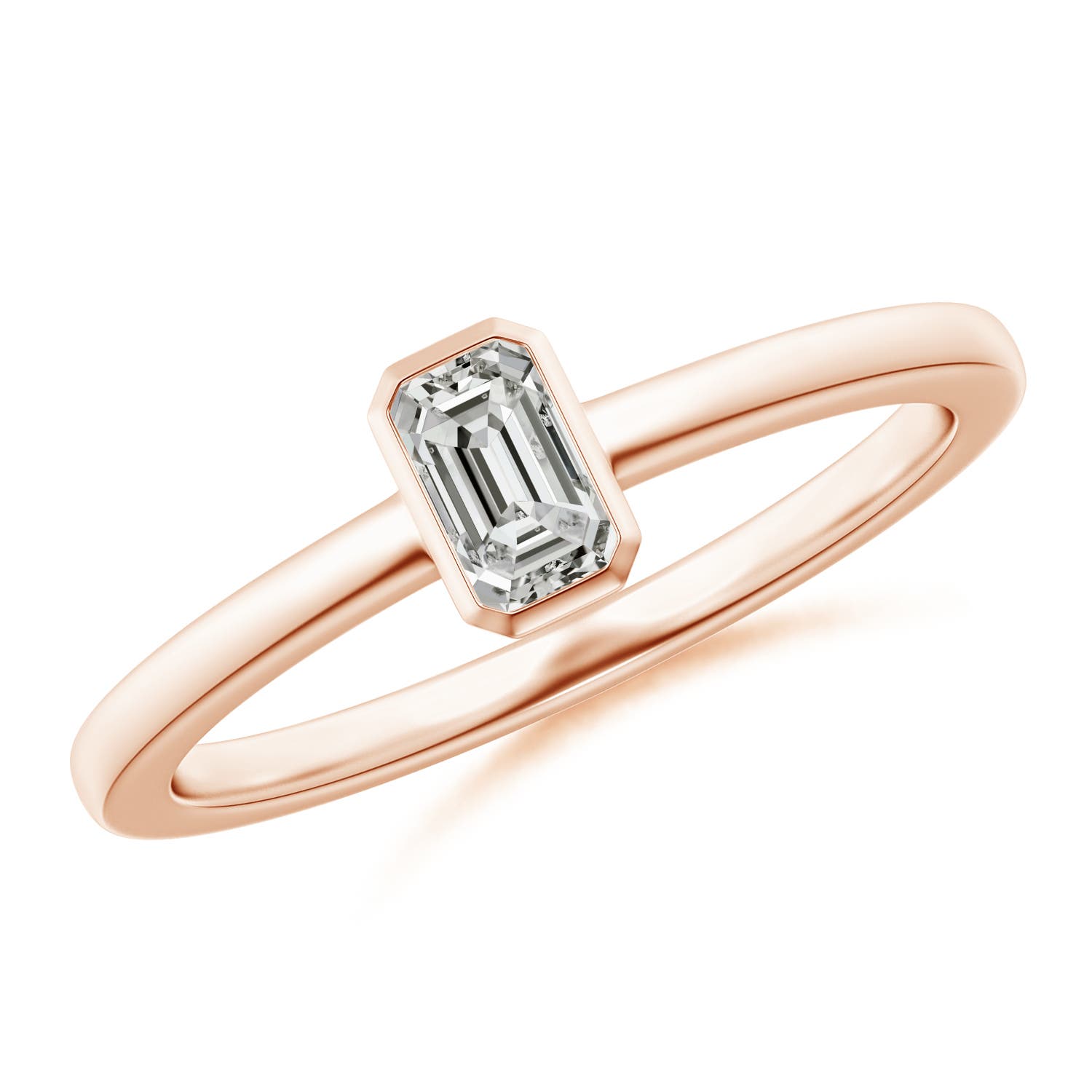 K, I3 / 0.32 CT / 14 KT Rose Gold