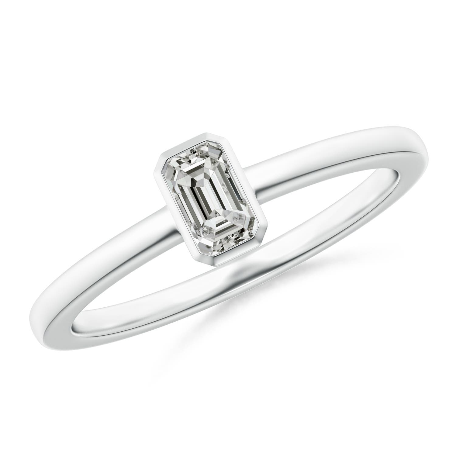 K, I3 / 0.32 CT / 14 KT White Gold