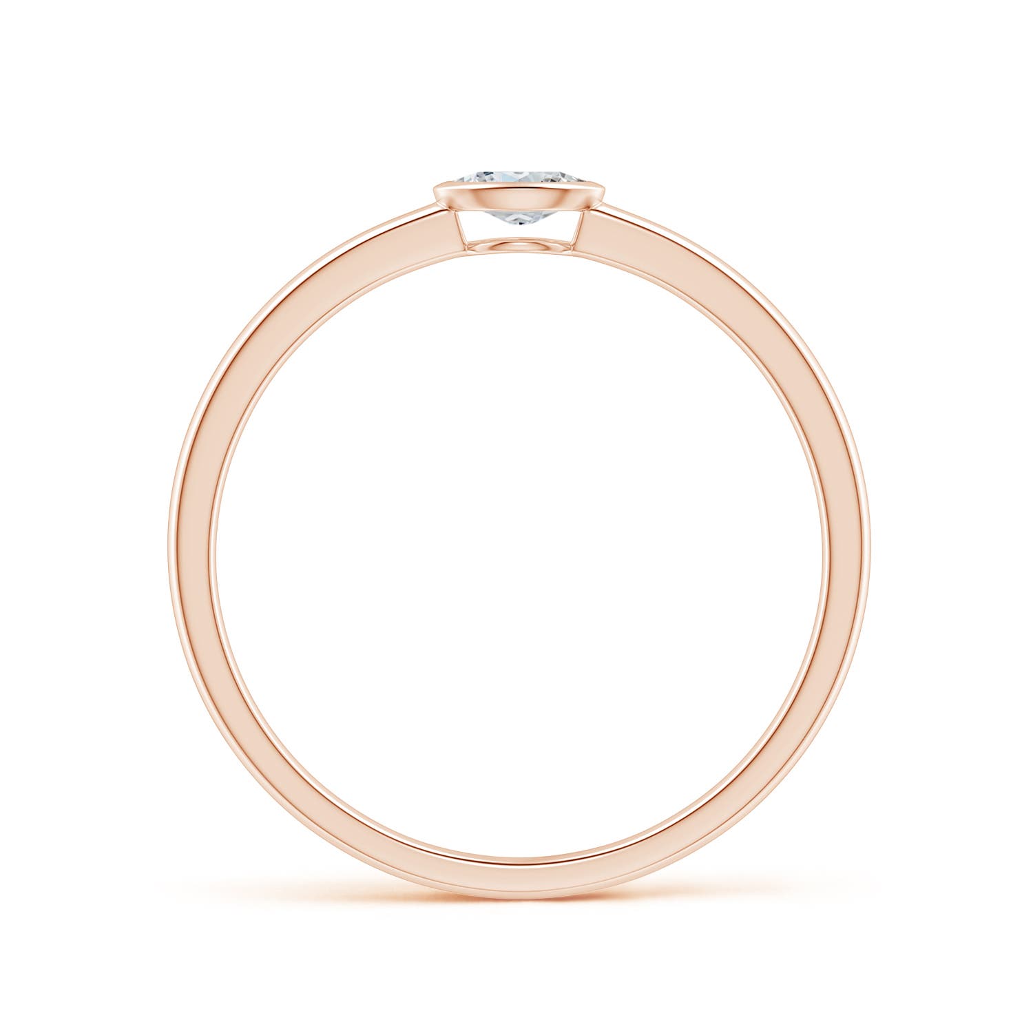 G, VS2 / 0.12 CT / 14 KT Rose Gold