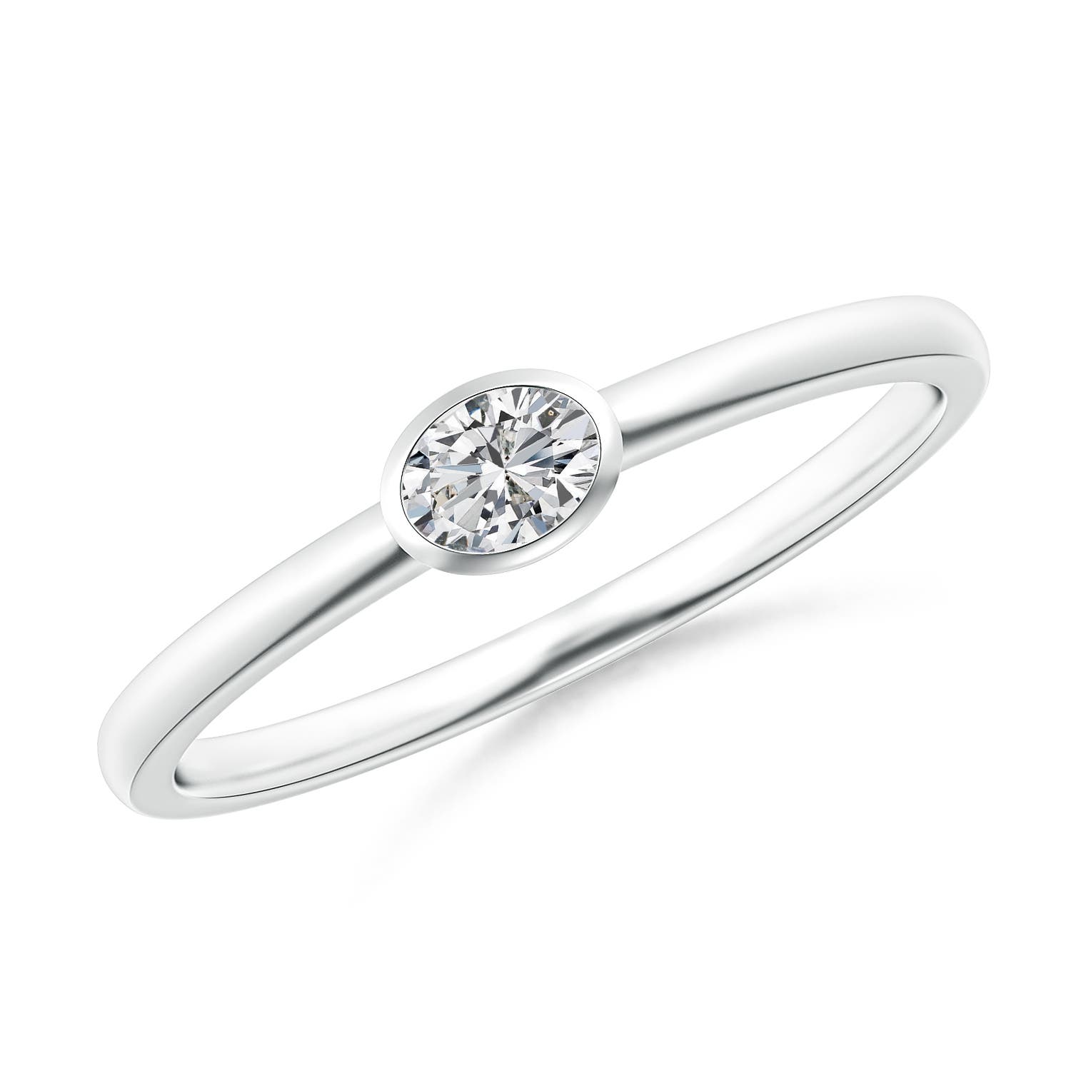 H, SI2 / 0.12 CT / 14 KT White Gold