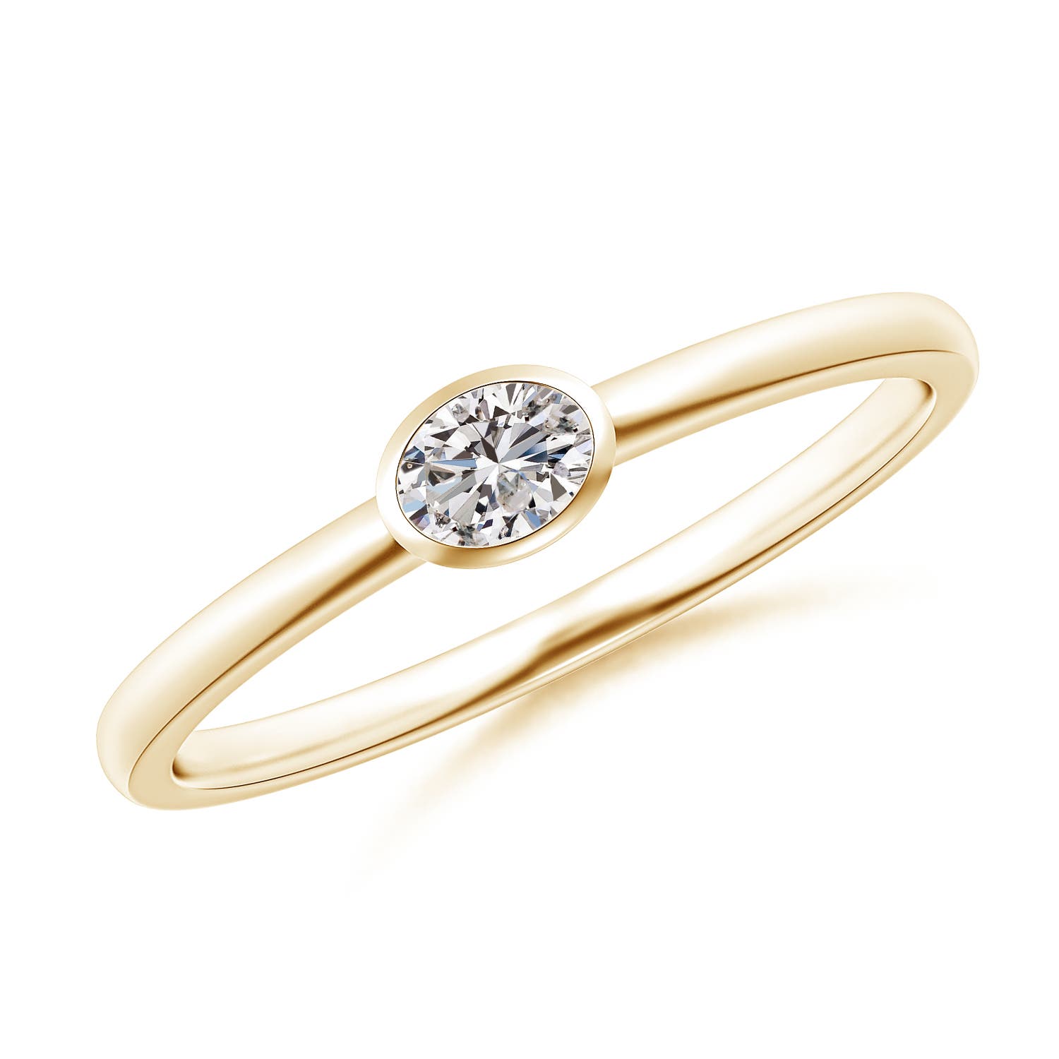 I-J, I1-I2 / 0.12 CT / 14 KT Yellow Gold