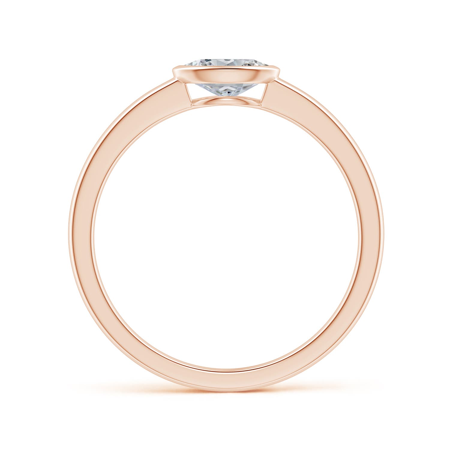 H, SI2 / 0.43 CT / 14 KT Rose Gold